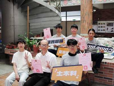 花東唯一獲獎！臺東專校土木科探究海岸養灘議題獲全國專題競賽佳作圖片